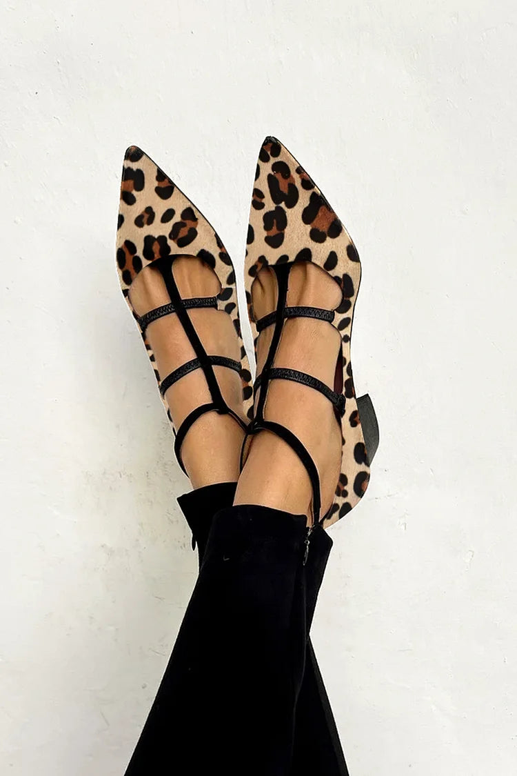 Sophie™ | Elegant Heel with Leopard Print