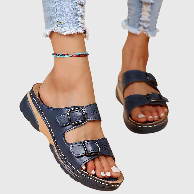 Olivia™ | Orthopaedic Leather Sandals