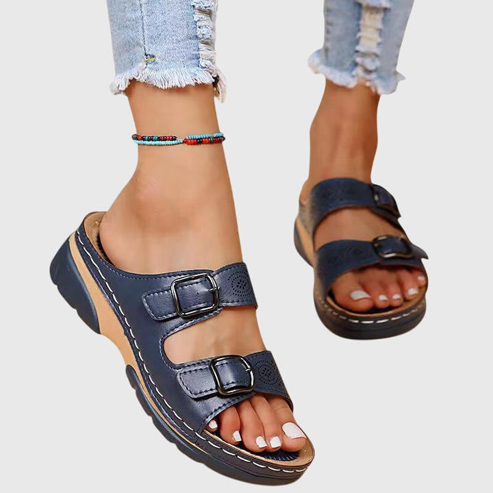 Olivia™ | Orthopaedic Leather Sandals
