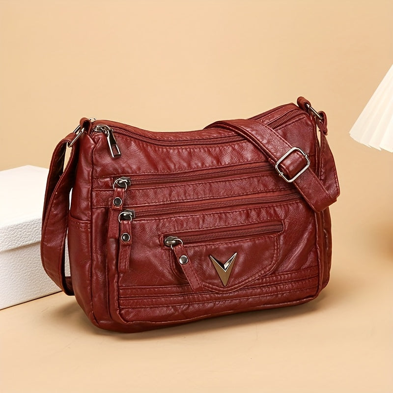 Mila™ Multi-Pocket Crossbody Bag