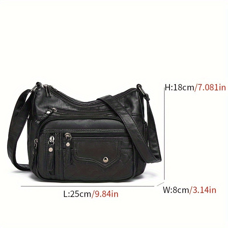 Ava™ Multi-Pocket Shoulder Bag