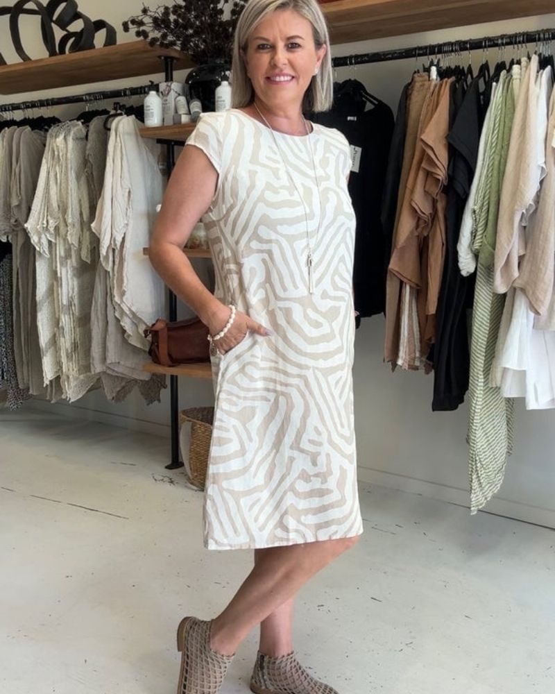 Maribel | Breezy Round-Neck Sundress
