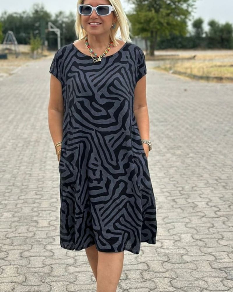 Maribel | Breezy Round-Neck Sundress
