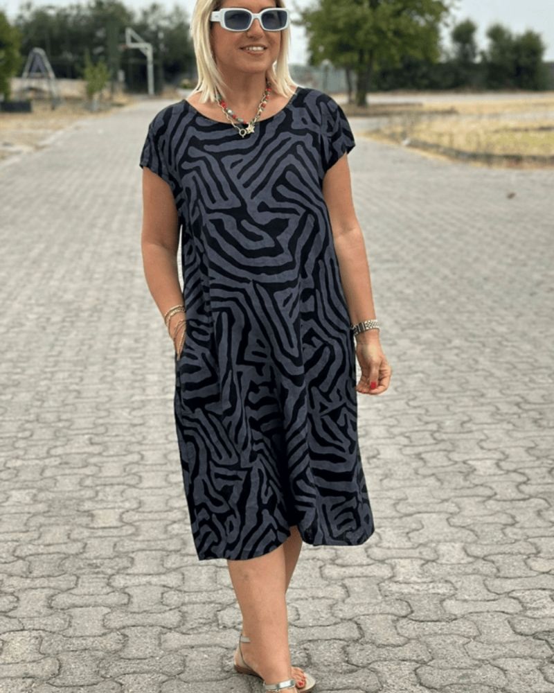 Maribel | Breezy Round-Neck Sundress