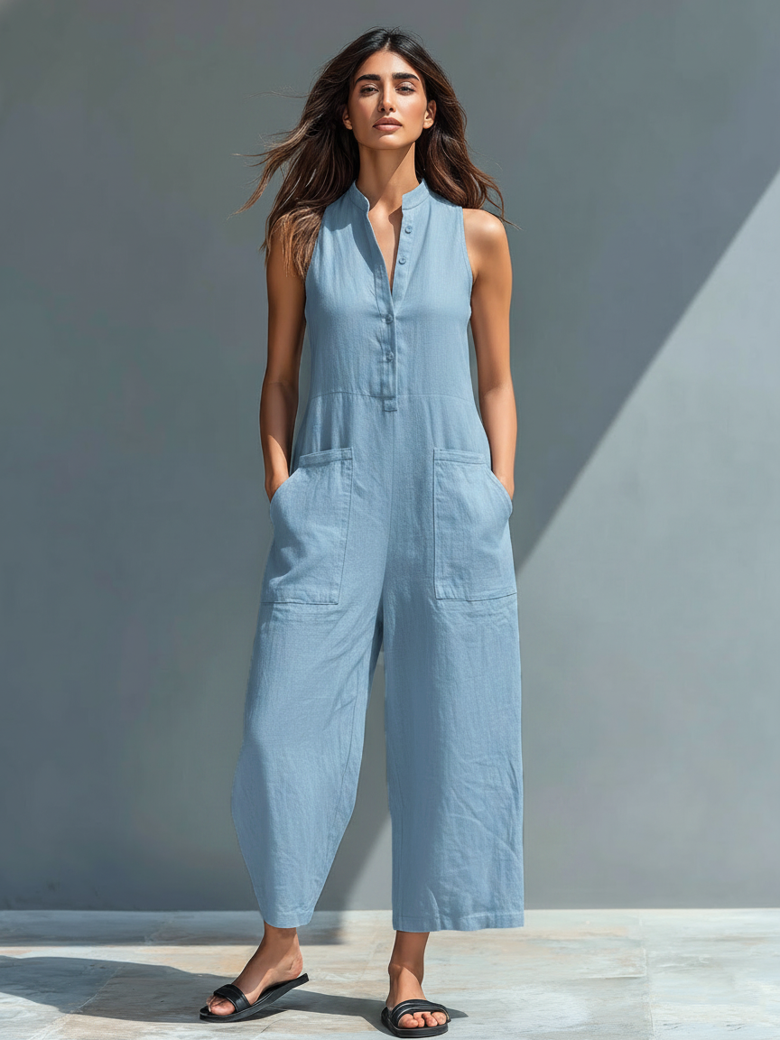 Olivia | Elegant Sleeveless Jumpsuit