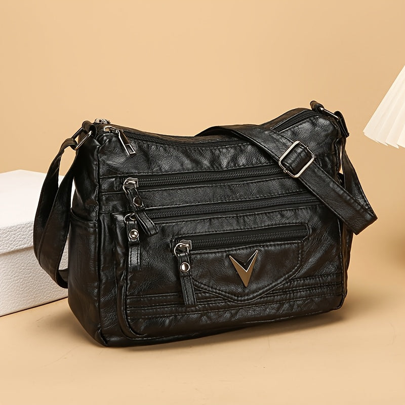 Mila™ Multi-Pocket Crossbody Bag