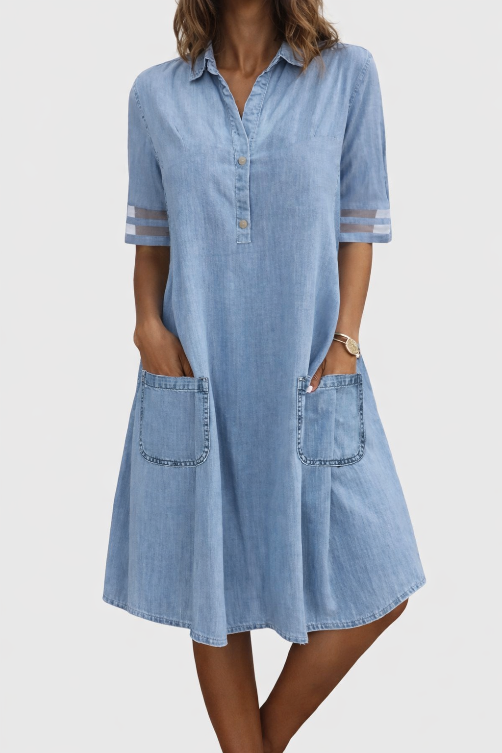 Gemma | Denim Dress that Flatters the Figure