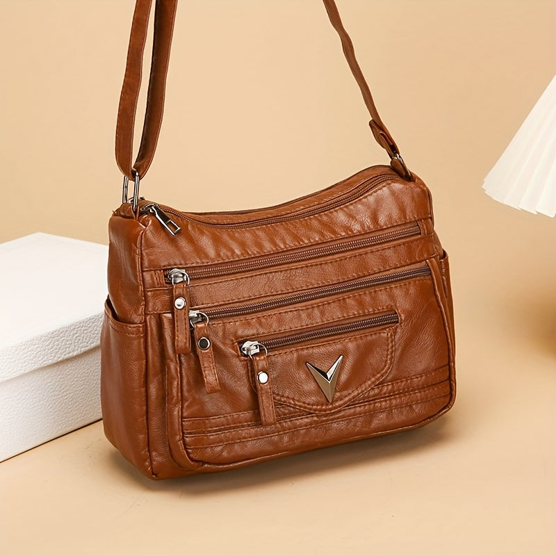 Mila™ Multi-Pocket Crossbody Bag