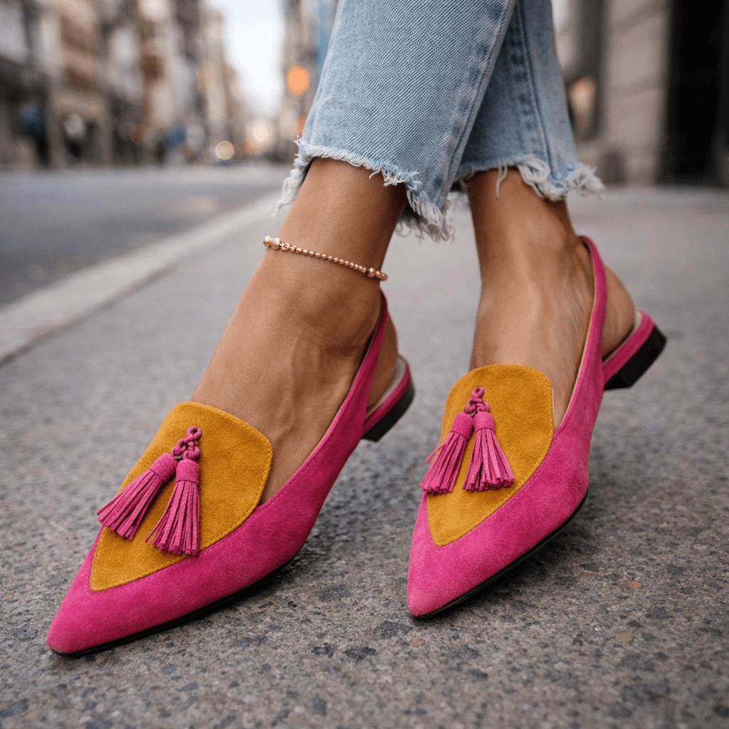 Eliza | Sandals with straps and tassels