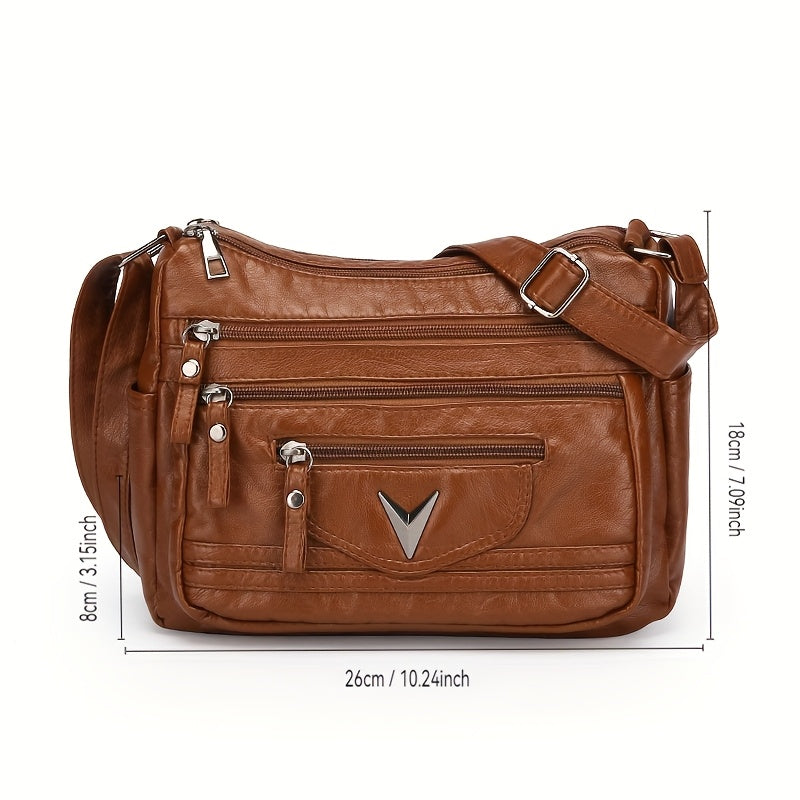 Mila™ Multi-Pocket Crossbody Bag