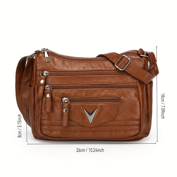 Mila™ Multi-Pocket Crossbody Bag
