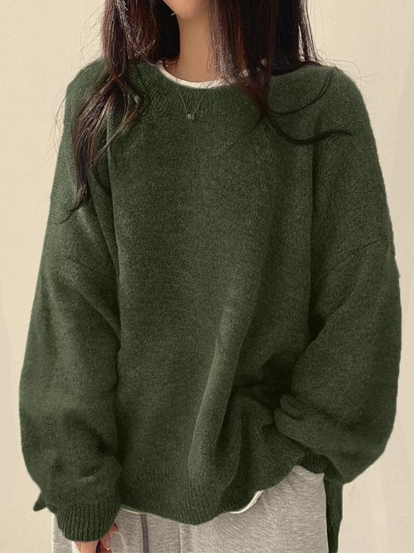 VIOLETTA™ - Cozy Long Sleeve Round Neck Knitwear Sweater