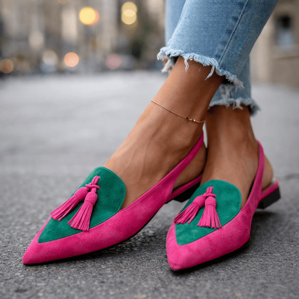 Eliza | Sandals with straps and tassels