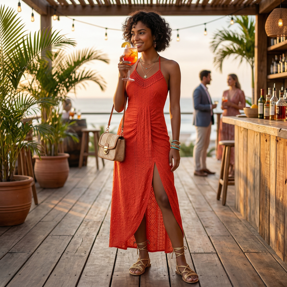 Phaedra - Flowing Wrap Dress
