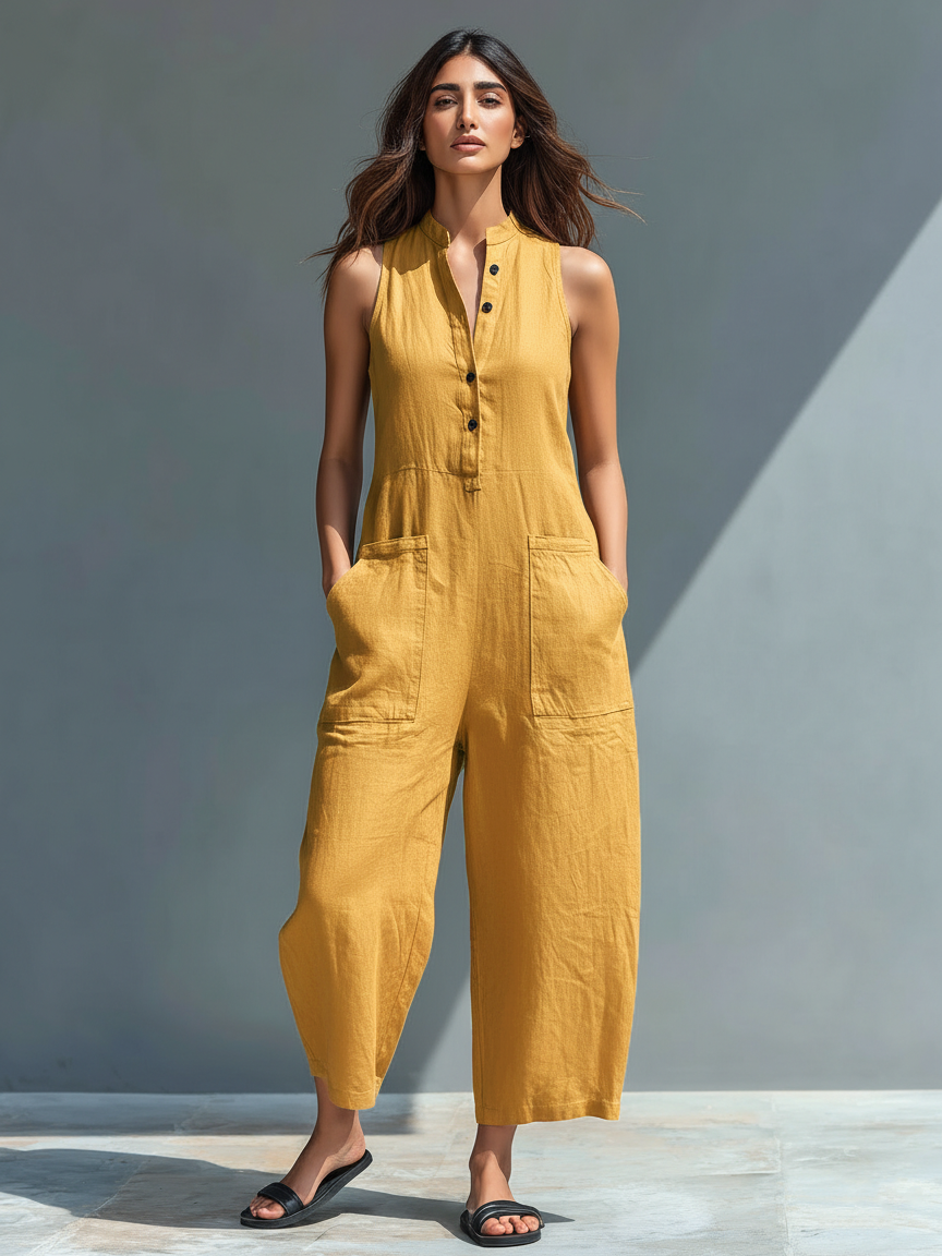 Olivia | Elegant Sleeveless Jumpsuit