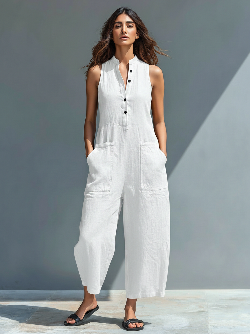 Olivia | Elegant Sleeveless Jumpsuit