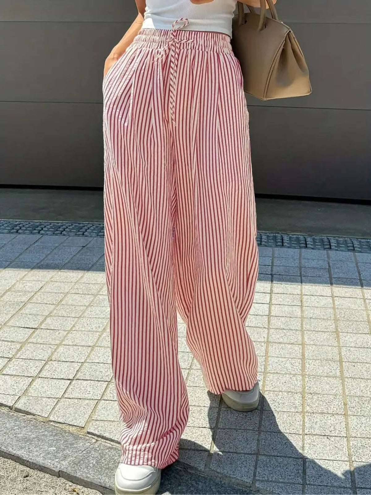 TAITE™ - Simple Summer Striped Relaxed Fit Buttom
