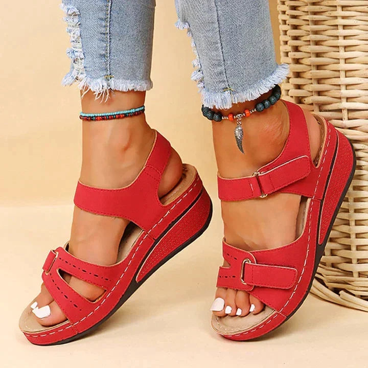 Sandy Wedge Orthopaedic Sandals