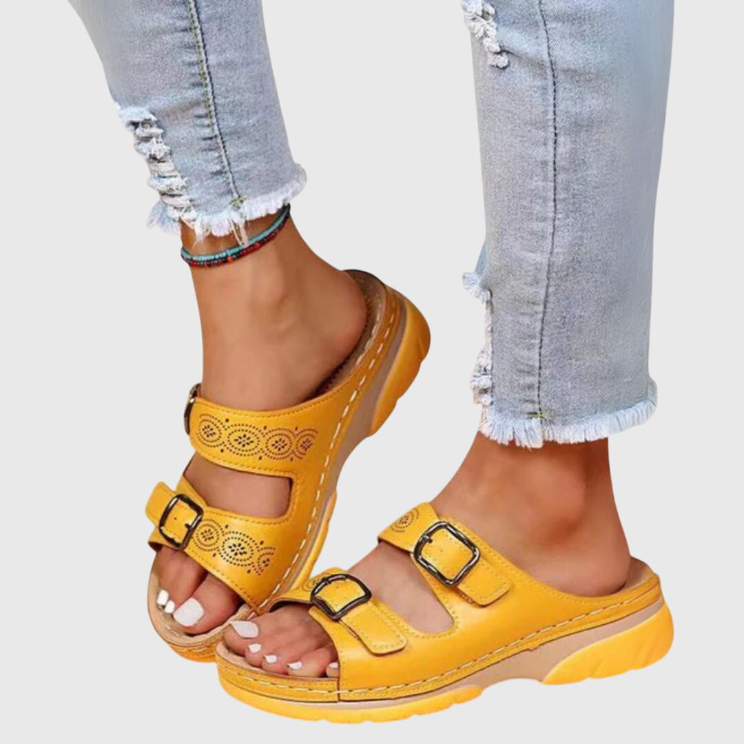 Olivia™ | Orthopaedic Leather Sandals