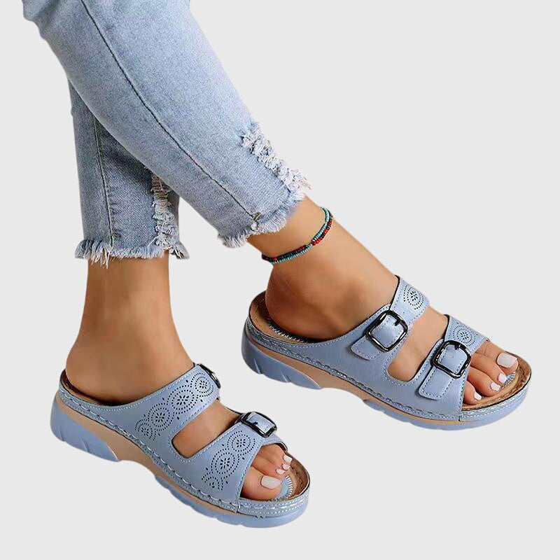 Olivia™ | Orthopaedic Leather Sandals