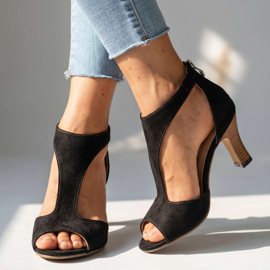 Savannah I T-Strap Heels