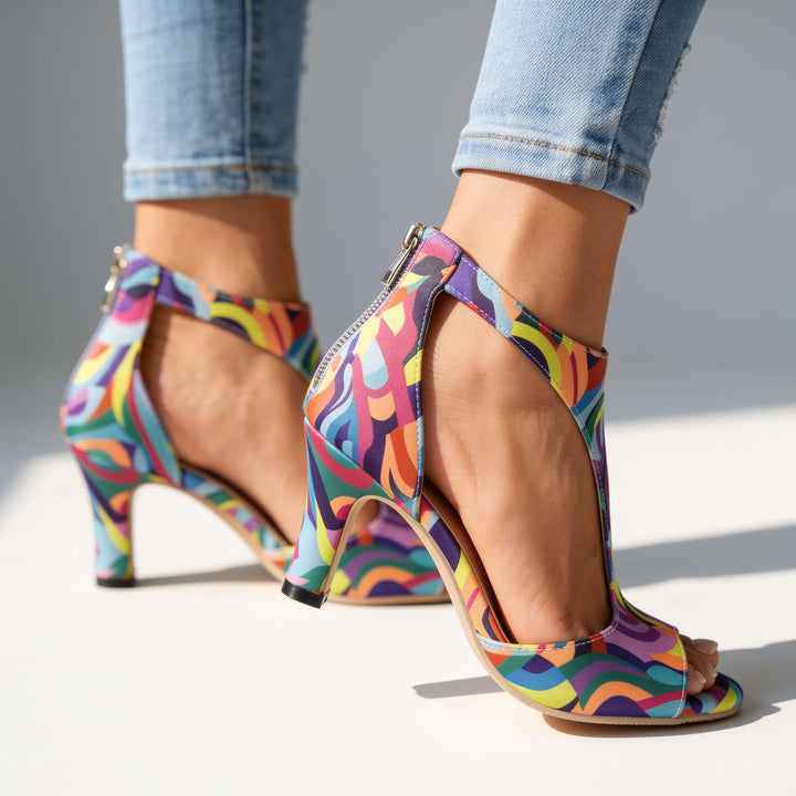 Savannah I T-Strap Heels