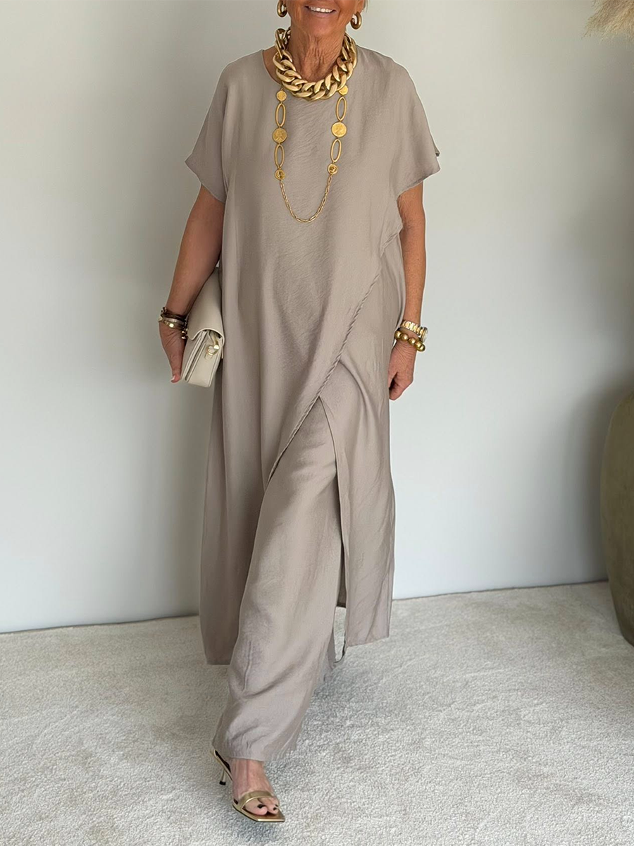 Solène | Elegant Comfortable Asymmetric Ensemble